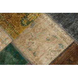 tappeto persia vintage patchwork cm 72x200 2