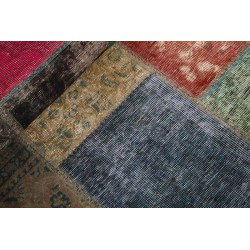 tappeto persia vintage patchwork cm 70x200 2