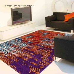 Tappeto moderno Folk Arte Espina red 4449-28