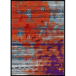 Tappeto moderno Folk Arte Espina red 4449-28 2