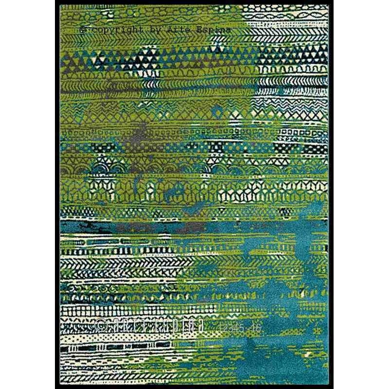 Tappeto moderno Folk Arte Espina blue 4449-53