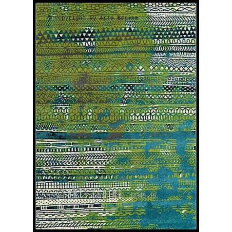 Tappeto moderno Folk Arte Espina blue 4449-53