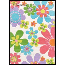 Tappeto moderno Splash Arte Espina pastell 4200-10