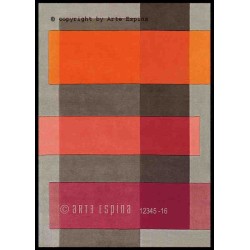 Tappeto moderno Line Up Arte Espina grey lana 4140-41 2