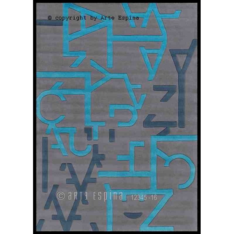 Tappeto moderno Lexis Arte Espina blue 4164-66