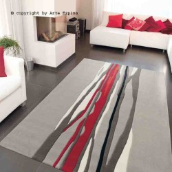 Tappeto moderno Coral Arte Espina beige lana 3088-65