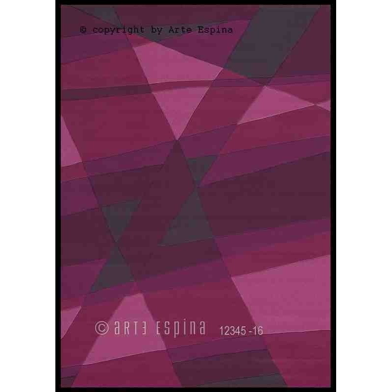Tappeto moderno Luminous Arte Espina lilac 4058-44