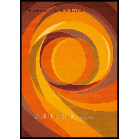Tappeto moderno Showtime Arte Espina orange 3002-35