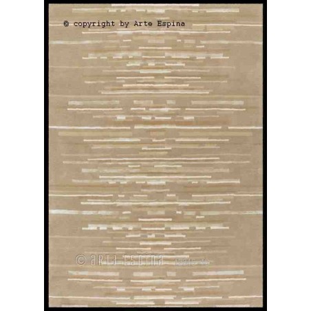 Tappeto moderno Line Up Arte Espina beige lana 8059-12