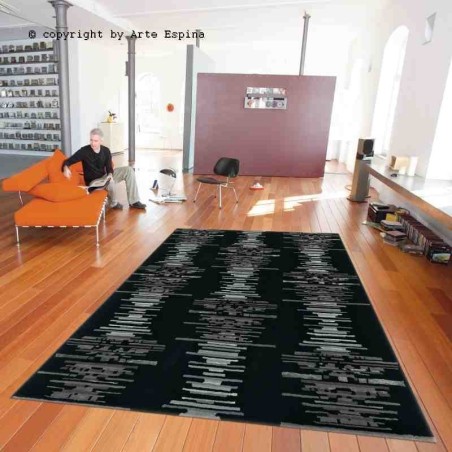 Tappeto moderno Line Up Arte Espina anthracite 8060-71