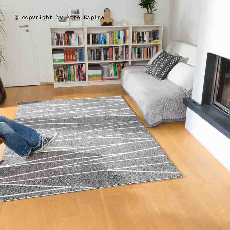 Tappeto moderno Optical Art Arte Espina grey 4471-74