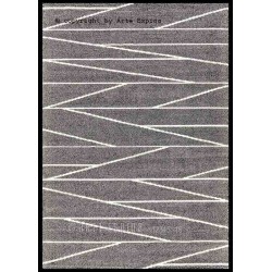 Tappeto moderno Optical Art Arte Espina grey 4471-74 2