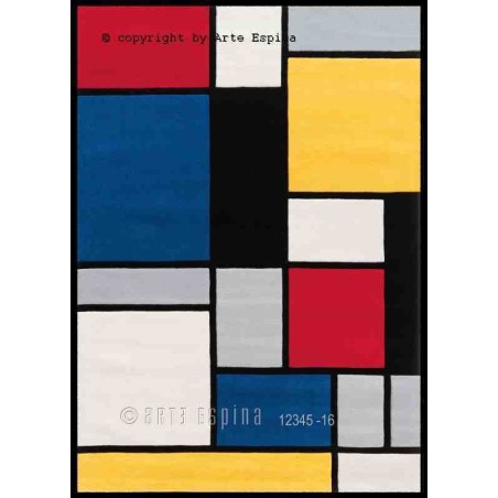 Tappeto moderno Coloured Cubes Arte Espina multi 3089-73
