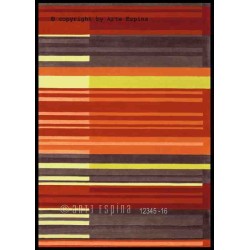 Tappeto moderno Pop Art Arte Espina orange 4066-31 2