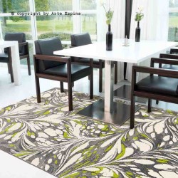 Tappeto moderno Moire Arte Espina grey 4443-61
