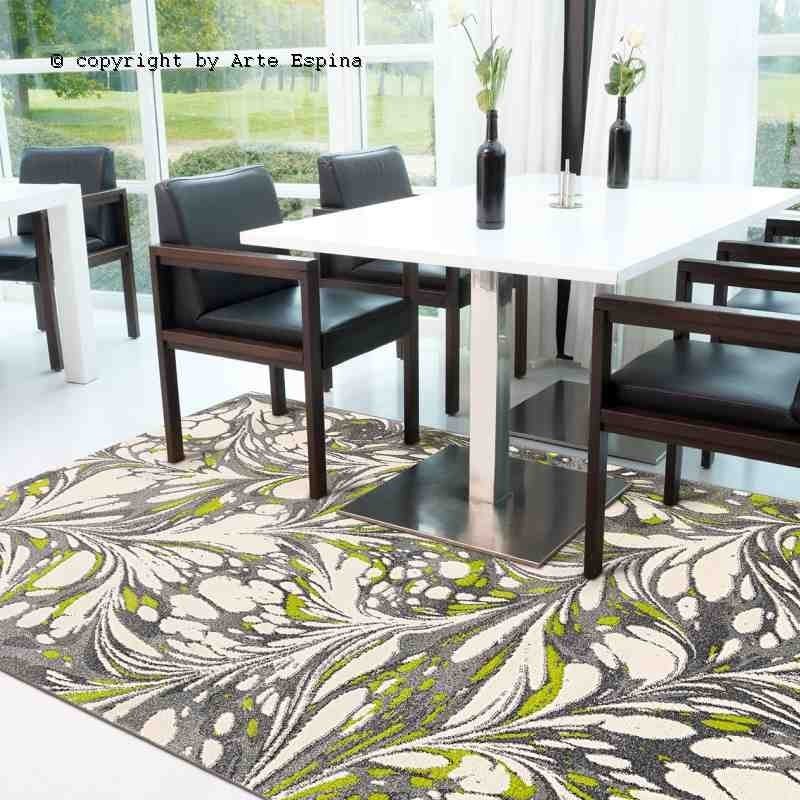 Tappeto moderno Moire Arte Espina grey 4443-61