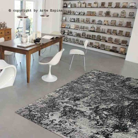 Tappeto moderno Moon Arte Espina black 4446-68