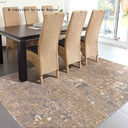 Tappeto moderno Orient Arte Espina brown 4448-15