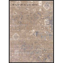 Tappeto moderno Orient Arte Espina brown 4448-15 2