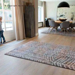 Tappeto moderno Line Up Arte Espina blue/orange 4473-65