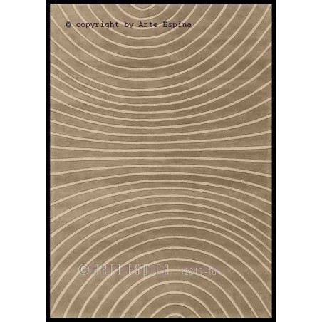 Tappeto moderno Needle Craft Arte Espina taupe 3114-17