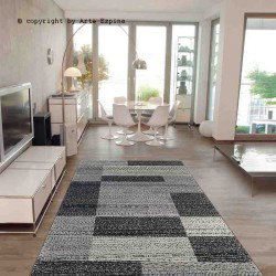 Tappeto moderno Alpaca Arte Espina black 4450-68