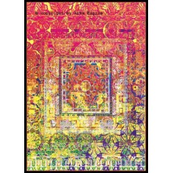 Tappeto moderno Antigua Arte Espina red/yellow 4434-41 2