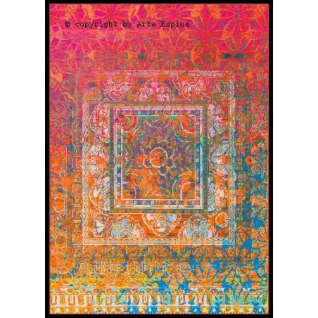 Tappeto moderno Antigua Arte Espina red 4434-75