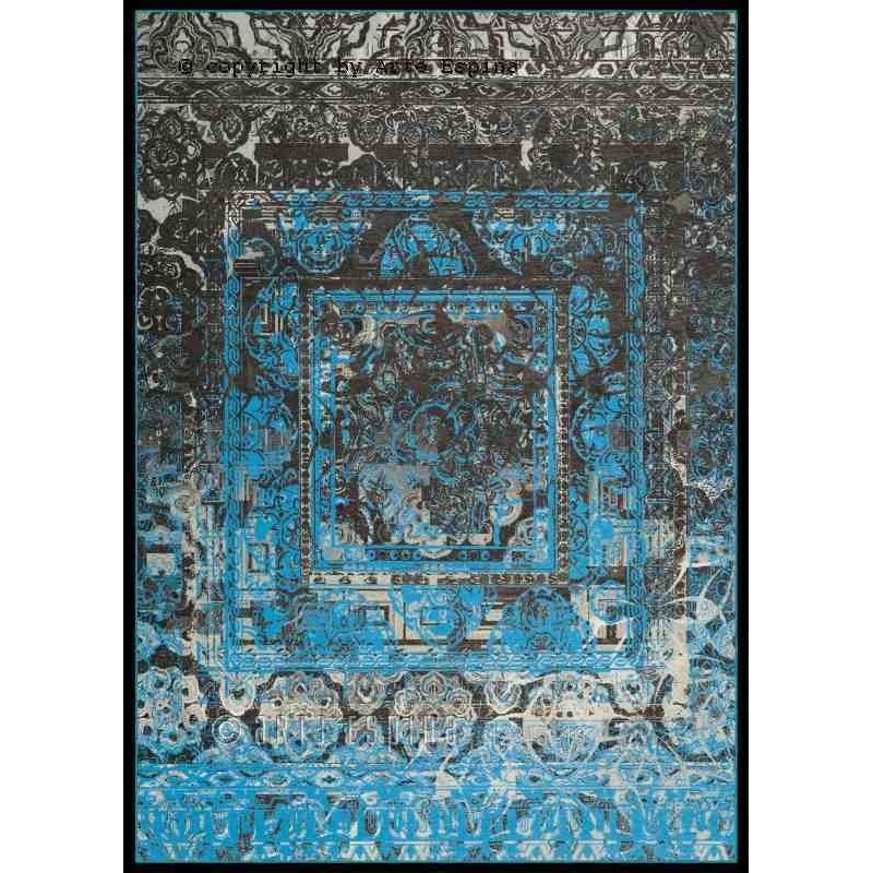 Tappeto moderno Antigua Arte Espina blue/grey 4435-53