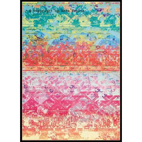 Tappeto moderno Antigua Arte Espina multi 4436-75