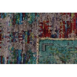 tappeto india sari seta cm 200x300  2