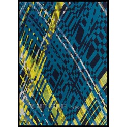 Tappeto moderno Mosaic Arte Espina blue lana 8050-64 2