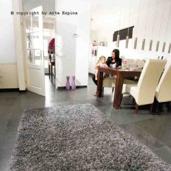 Tappeto moderno shaggy/peloso Beat Arte Espina silver Beat-13
