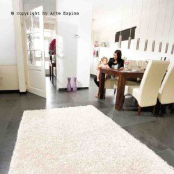 Tappeto moderno shaggy/peloso Beat Arte Espina creme Beat-22