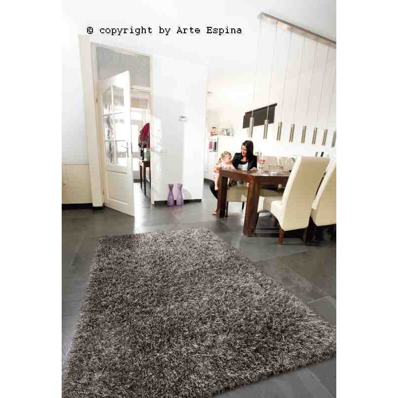 Tappeto moderno shaggy/peloso Beat Arte Espina light brown Beat-27