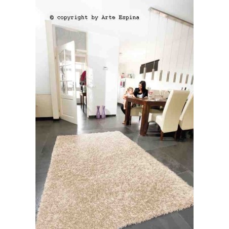 Tappeto moderno shaggy/peloso Beat Arte Espina ivory Beat-30
