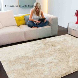 Tappeto moderno shaggy/peloso Swing Arte Espina creme Swing-11