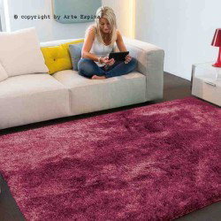 Tappeto moderno shaggy/peloso Swing Arte Espina pink Swing-44