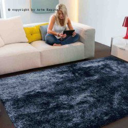 Tappeto moderno shaggy/peloso Swing Arte Espina dark blue Swing-54