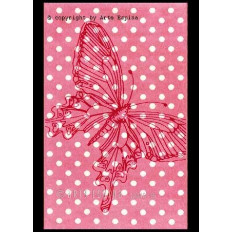 Tappeto per bambini Kids Arte Espina pink 4182-44