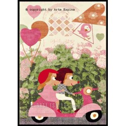 Tappeto per bambini Kids Arte Espina multi 4180-44 2