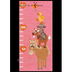 Tappeto per bambini Kids Arte Espina pink 4168-44