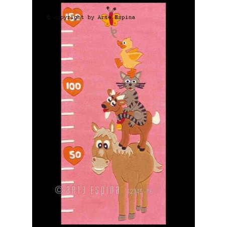 Tappeto per bambini Kids Arte Espina pink 4168-44