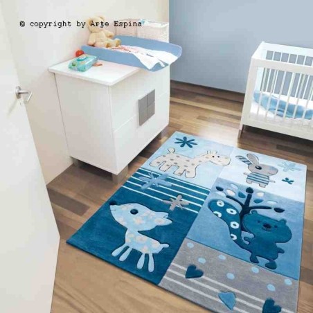 Tappeto per bambini Kids Arte Espina blue 4151-53