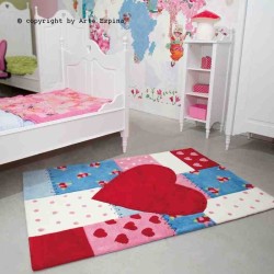 Tappeto per bambini Kids Arte Espina red 4155-39