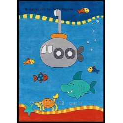 Tappeto per bambini Kids Arte Espina blue 4156-53