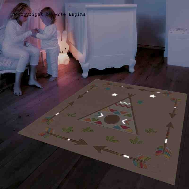 Tappeto per bambini Kids Arte Espina beige 3142-18