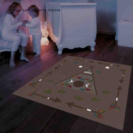 Tappeto per bambini Kids Arte Espina beige 3142-18