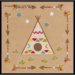 Tappeto per bambini Kids Arte Espina beige 3142-18 2