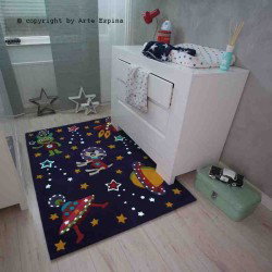 Tappeto per bambini Kids Arte Espina purple 3144-50